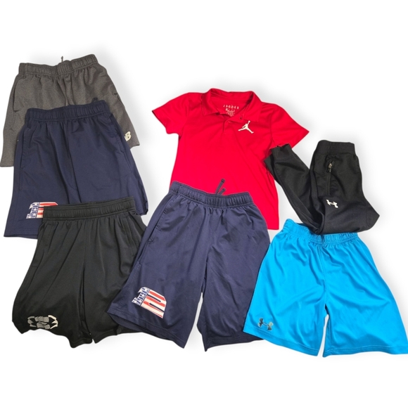 Under Armour Other - Boy's Lot Mainly Shorts Size Xs And Small Under Armour, NB, Jordan